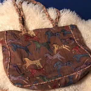 Laurel Burch equine purse